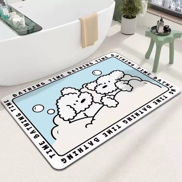 Shower Dogs Bathroom Absorbant Mat - Image 2